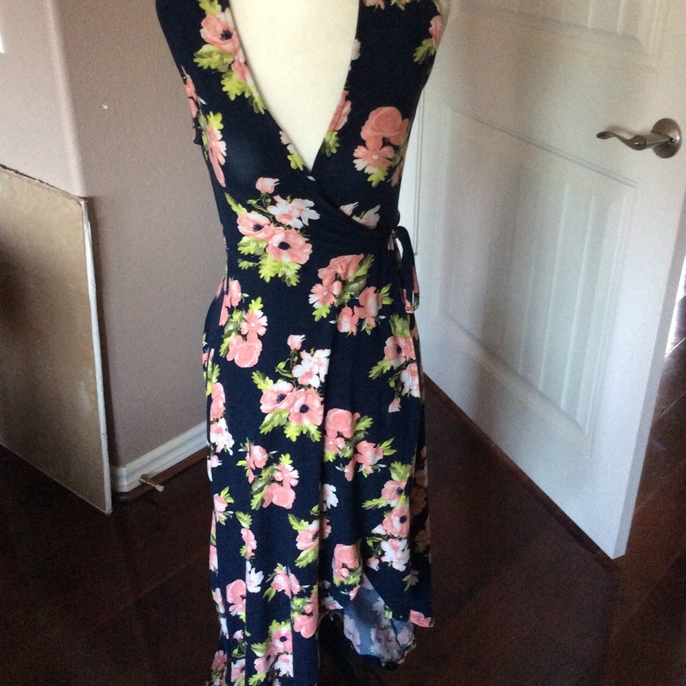 Wrap around dress